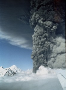 Spurr volcano eruption 1992
