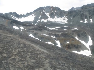 snowy mountain slope, Alaska