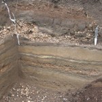 Matua Canyon ash layers archaeology