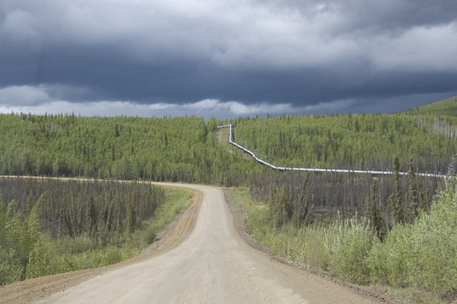 Dalton Highway Trans Alaska Pipeline.