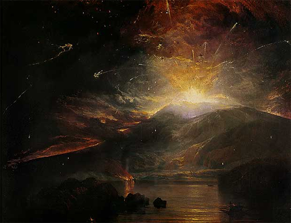 Eruption of the Souffrier, Joseph Mallord William Turner